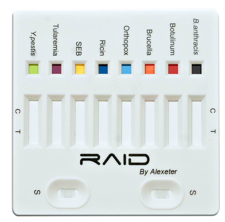 RAID-8 Test Strip — P/N 1670-0800-01
